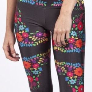 Goldsheep Flower Leggings
